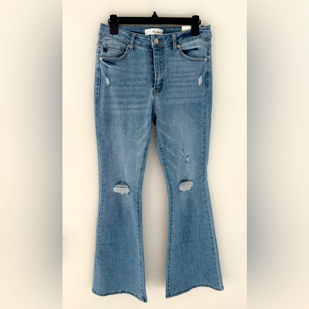KanCan Light Blue Flare Jeans
